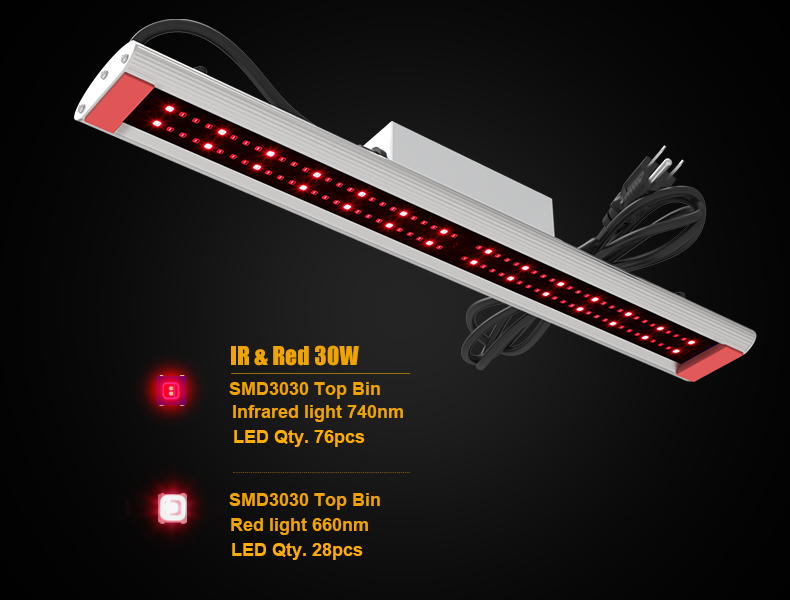 UV IR Grow Light Strip Supplemet för att växa