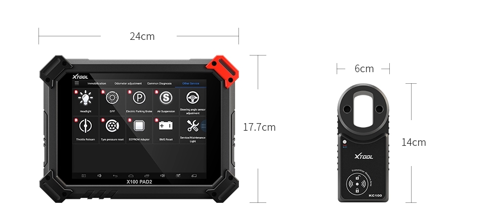 Original XTOOL X100 PAD 2 Wifi Key Programmer Special Functions Expert Update Version of X100 PAD2 Pro Auto OBD Diagnostic