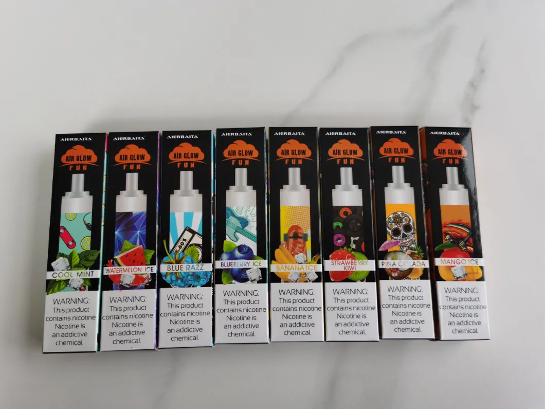 Young People's Favorite Vape Pen Factory's Newest Product Air Glow Fun 3000 Puffs E-Cigarette