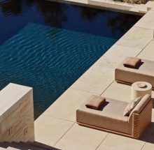 CHANOUWELL Contemporary Design Outdoor Teak Furniture Sets