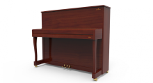 Vertical top equipped piano