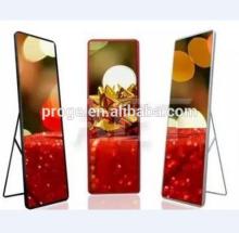 new fashion ultra thin light weight WIFI P2.5 indoor SMD2121 full color led poster screen