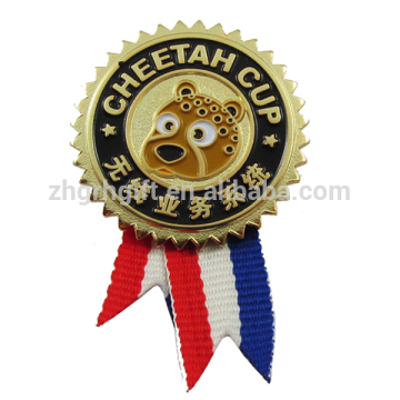 make custom promotional metal medal badges