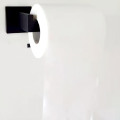 Soporte de papel de baño montado en la pared