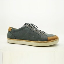 factory export directly soft nubuck upper color match men leather snickers shoes