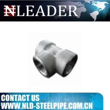 forged steel reducing tee / tee,threaded/NPT end