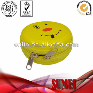 Tin Case With Zipper design wallet wholesale