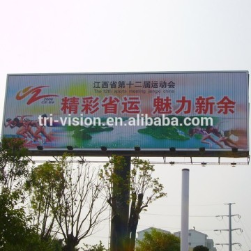 electronic highway signs trivision billboard advertising