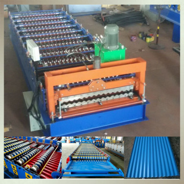 color steel roof corrugated machine