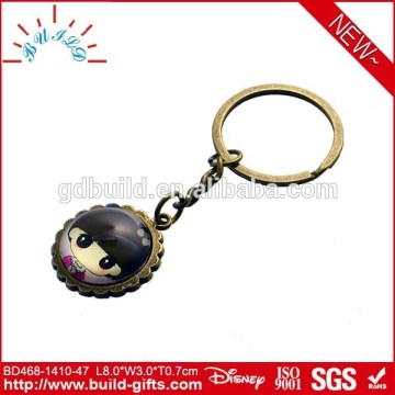funny custom brass key chain