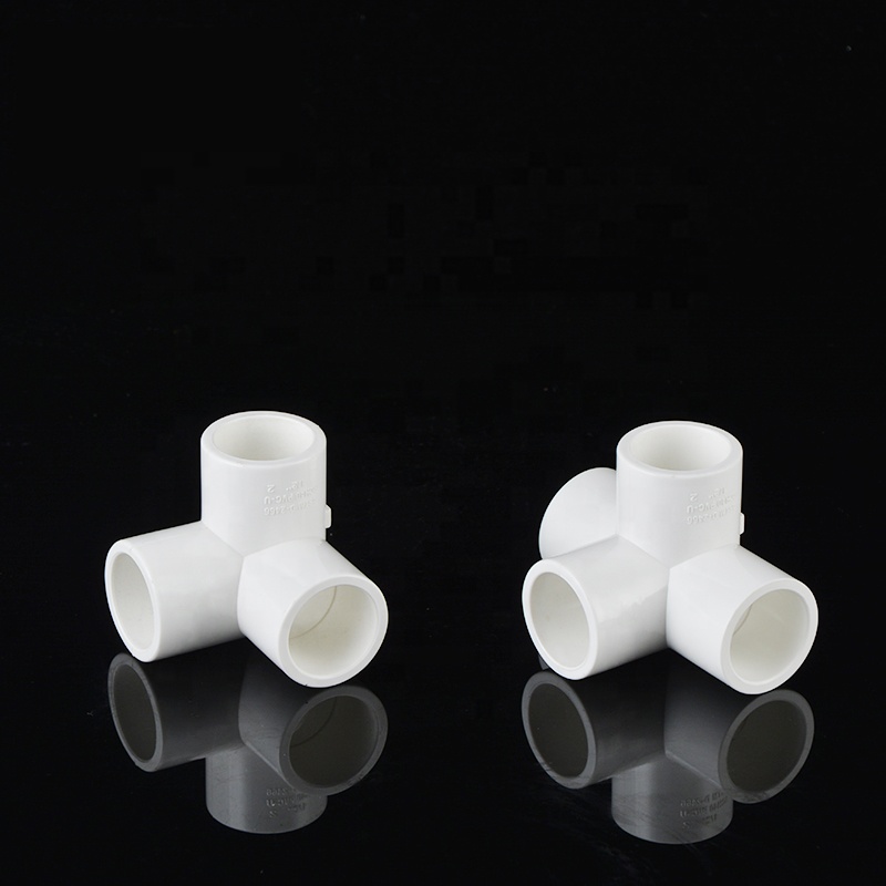 Factory price Manufacturer good quality PVC Fitting UPVC SCH40 ASTM D2466 Rubber Joint plastic pipe fitting