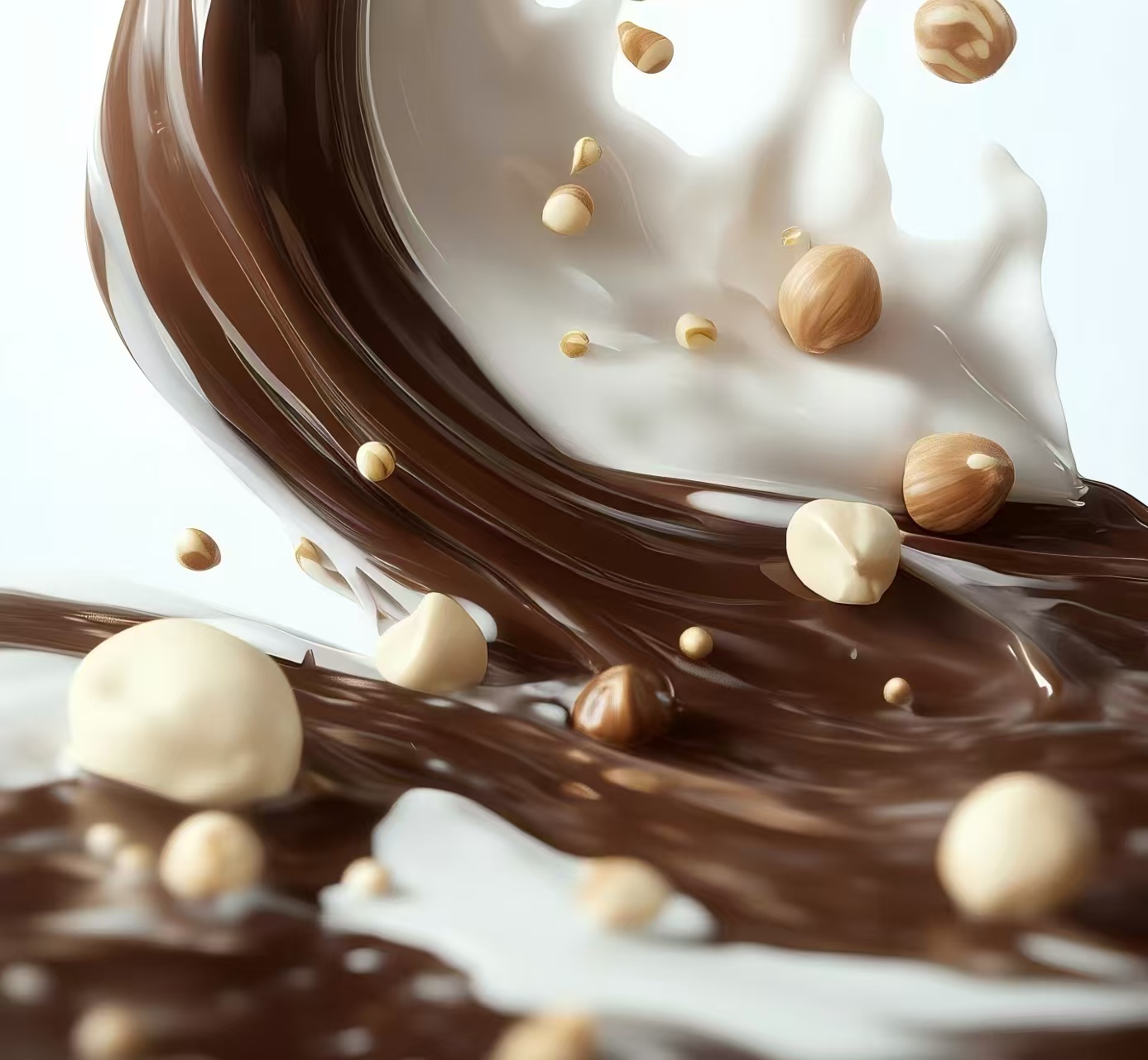 स्वादिष्ट हेज़लनट्स सॉस1 Delicious Hazelnuts Sauce1