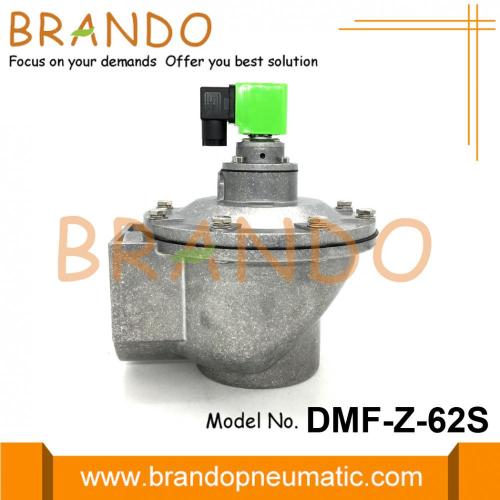 DMF-Z-62S Valve d&#39;impulsion à membrane de collecteur de poussière 2 1/2 &#39;&#39;