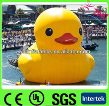 2014 giant inflatable yellow duck / inflatable duck float for promotion