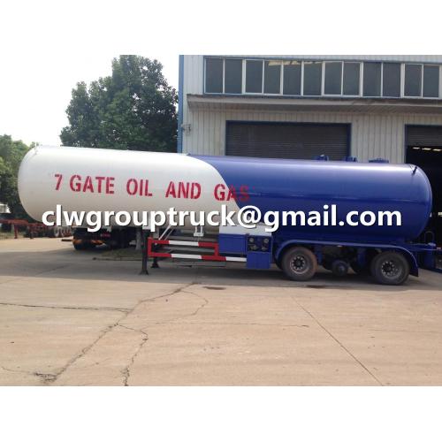 25T Tri-axle LPG Transport Semi-Trailer