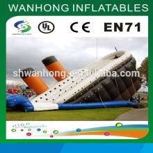 Customized high quality inflatable Titanic slide on sale