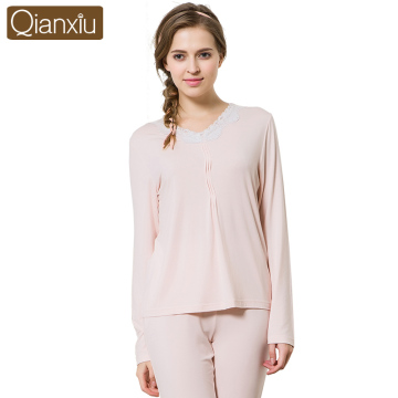 Qianxiu Outlets Price Women Cotton Sexy Nightwear