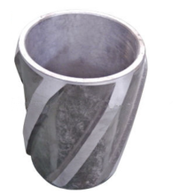 Spiral Vane Cast Aluminum Rigid Casing Centralizer