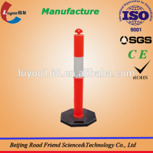 flexible warning post