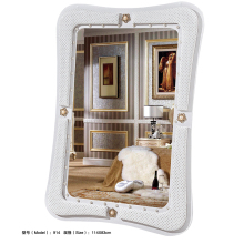 White Large Wall Bathroom Mirror