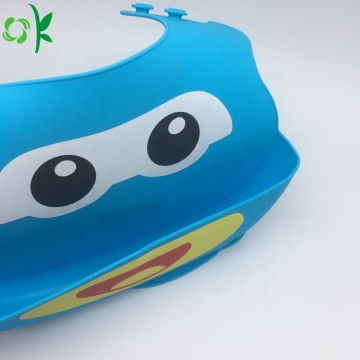 Customized Food Grade Waterproof Silicone Baby Bibs