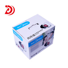 Home appliance cardboard box with handle