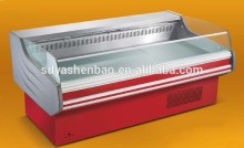 commercial fresh meat cooling showcase