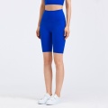 Short d&#39;entraînement fitness taille haute femme