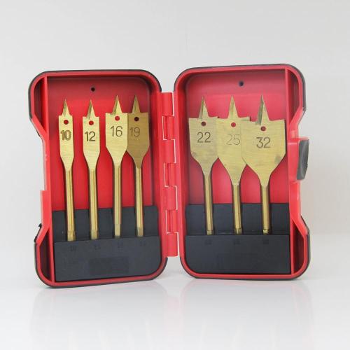 7pcs flat drill bits set