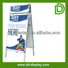 Aluminum Outdoor a shape poster stand