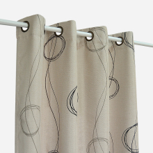 Printed Blackout Curtain Fabric