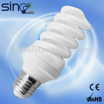 11W E27 Full Spiral Compact Fluorescent Lamp CFL Lamp