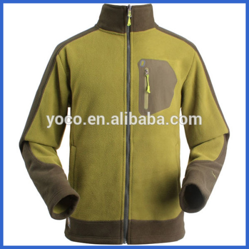 Winter men hooded fleece jacket