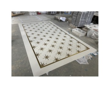 Thassos Marble Mosaic Tiles for Modern Bathroom Wall Decor