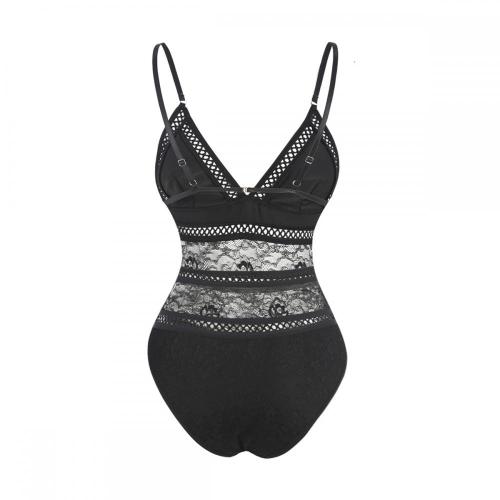 dames transparant kant sexy hot customed lingerie bodysuit;