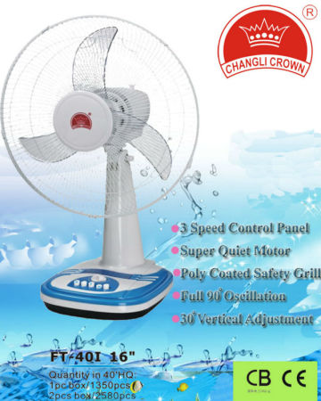 table fan on hot sale