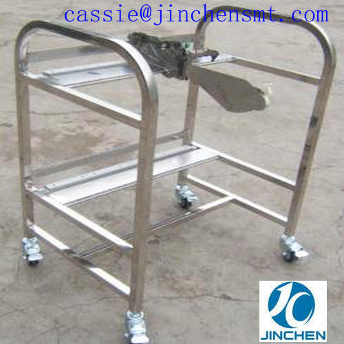 Stainless Steel SMT Feeder Storage Cart For JUKI Pick And Place Equipment