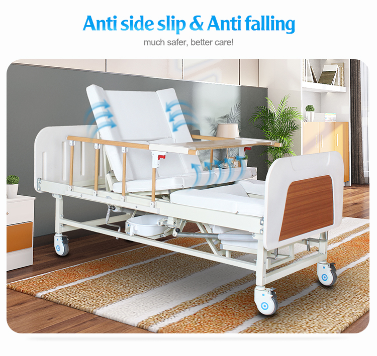 Multifunctional Electric Rotating Home Nursing Bed