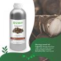 Aceite de semilla moringa pura y orgánica para aumentar la elasticidad de la piel