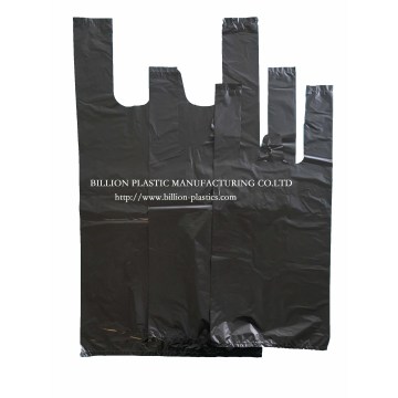 Sac pour t-shirt à gousset de transport en plastique HDPE TF-17071303