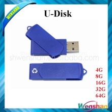 Promotion Swivel PVC Mini USB Flash disk bulk