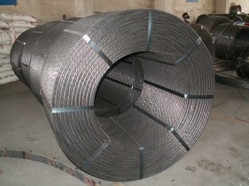 Highway segmental bridge PC strand