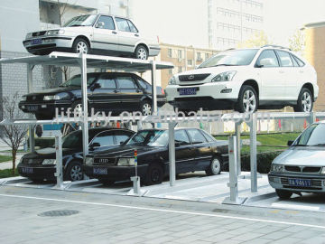 Three Layers Pit Type Parking System (four post)