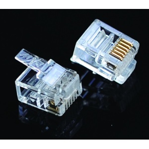 Flat Cable Connector 6P6C