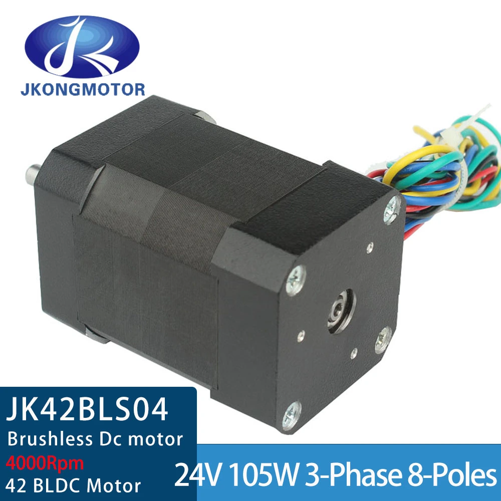 24mm 57mm 24 Volt 48volt 3 Phase Brushless Gear Motor Brushless DC BLDC Electric Motor Power 30W-300W Servo Motor