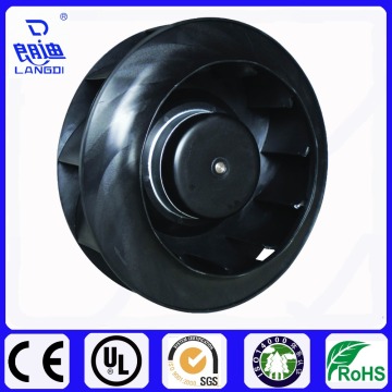 280X155mm DC Backward Curved Centrifugal Motorized Impeller