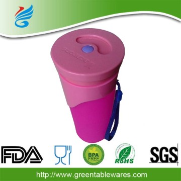 plastic collapsible cup with lid