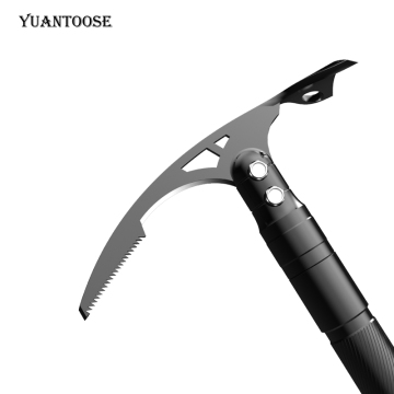 Multifunctional Outdoor Stainless Steel Pick Head Camping Axe