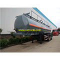 Tri-axle 28 CBM Acido clorhídrico Transport Trailers