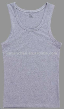 cotton singlet tank tops for man
